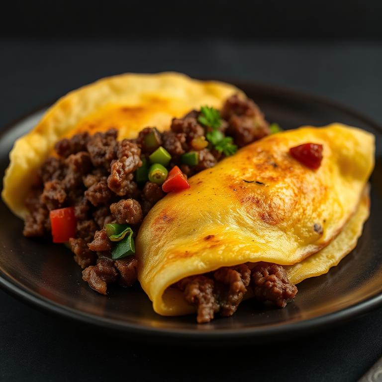 Special Omelette with Meat